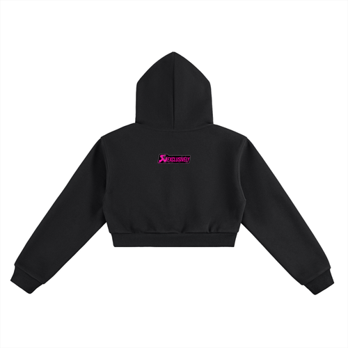 Dart Crop Hoodie