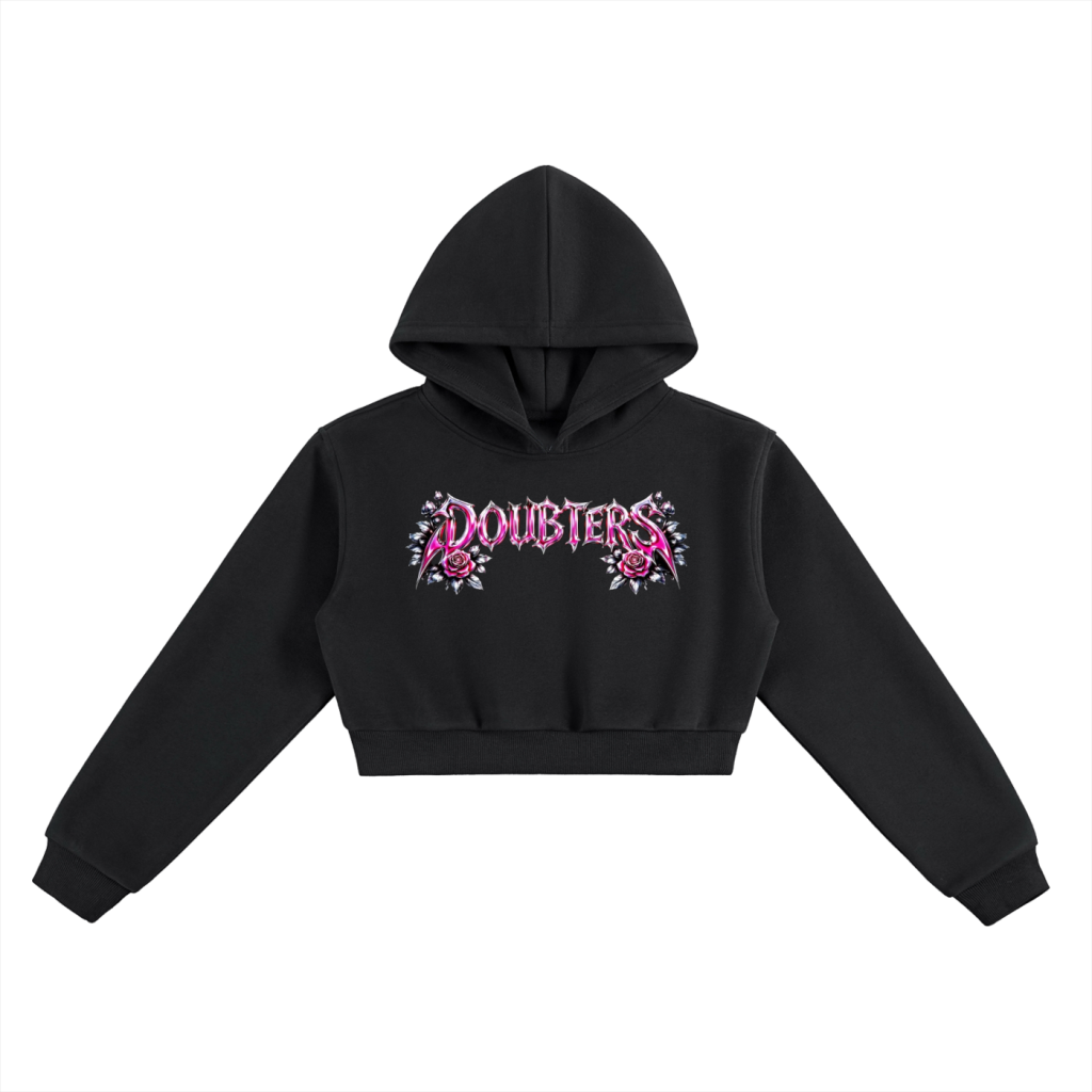 Dart Crop Hoodie